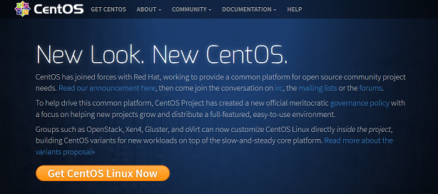 centos-org-new-website